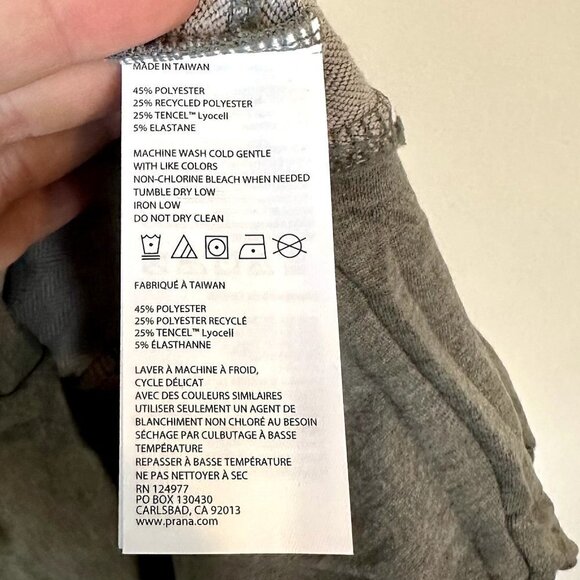 NWT Prana Rosie Dress in Ashy Gray - Size Small - Picture 6 of 12